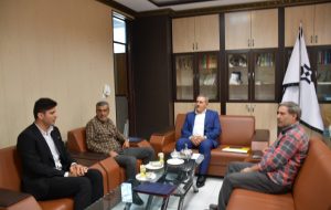 دیدار مسئول پشتیبانی کارت خوان های شهرستان بهمئی با مدیر کل جدید غله و خدمات بازرگانی استان کهگیلویه و بویراحمد