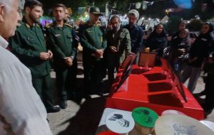 افتتاحیه نمایشگاه میدان هنر» در  گچساران با حضور فرماندهی جدید ناحیه مقاومت  سپاه گچساران