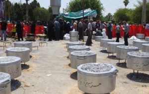  طرح «پخت متمرکز عید غدیر» و «نان مهربانی» در موکب طریق‌کربلا گچساران