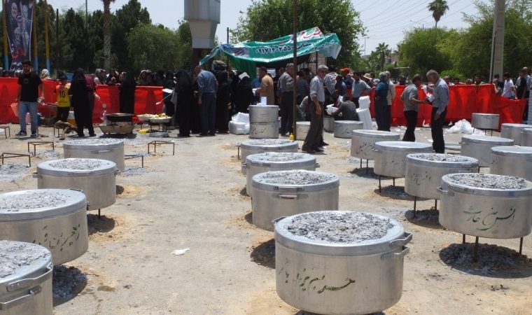  طرح «پخت متمرکز عید غدیر» و «نان مهربانی» در موکب طریق‌کربلا گچساران